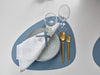 LIND DNA Placemat Nupo - Leer - Light Blue - 44 x 37 cm