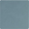 LIND DNA Onderzetter Nupo - Leer - Light Blue - 10 x 10 cm