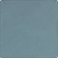 LIND DNA Onderzetter Nupo - Leer - Light Blue - 10 x 10 cm