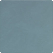 LIND DNA Onderzetter Nupo - Leer - Light Blue - 10 x 10 cm