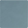 LIND DNA Onderzetter Nupo - Leer - Light Blue - 10 x 10 cm