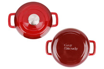 Cosy & Trendy Braadpan Fontestic Gietijzer Traditional Red Ø 20 cm / 2.7 Liter - Geëmailleerd