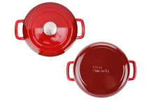 Cosy & Trendy Braadpan Fontestic Gietijzer Traditional Red Ø 24 cm / 4.6 Liter - Geëmailleerd