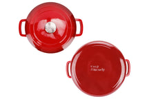 Cosy & Trendy Braadpan Fontestic Gietijzer Traditional Red Ø 28 cm / 8 Liter - Geëmailleerd