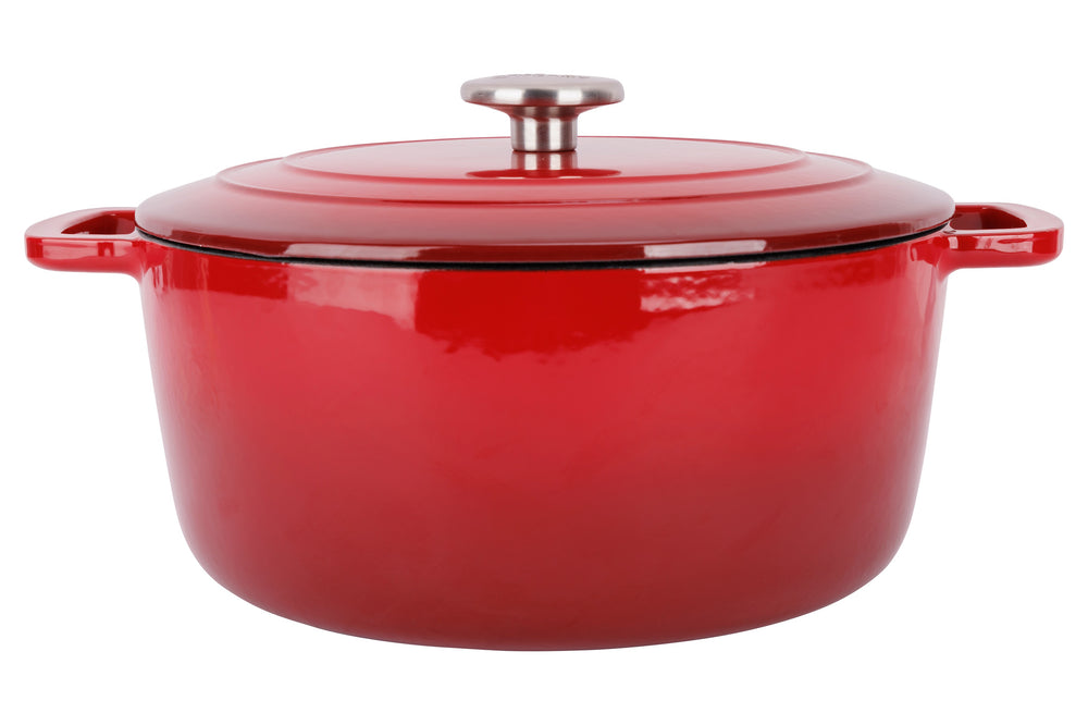 Cosy & Trendy Braadpan Fontestic Gietijzer Traditional Red Ø 28 cm / 8 Liter - Geëmailleerd