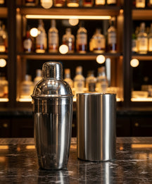 Cookinglife Barset RVS 2-Delig - Cocktailshaker en Wijnkoeler