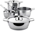 Alessi Pannenset Pots&Pans - AJM100S7 - 4 delige set - door Jasper Morrison