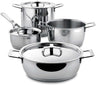 Alessi Cookware Set Pots&amp;Pans - AJM100S7 - ensemble 4 pièces - par Jasper Morrison