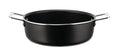 Alessi Casserole Pots&amp;Pans - AJM102/24 B - Noir - ø 24 cm / 3,4 litres - par Jasper Morrison