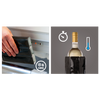 Vacu Vin Wijn- en Champagnekoeler Active Coolers - Sleeve - Platinum - 2 stuks