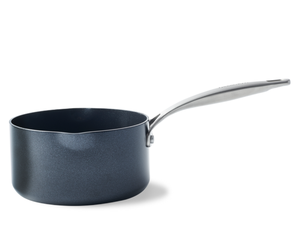 GreenPan Casserole à 2 becs Copenhague - Noir - ø 16 cm / 1,6 litre