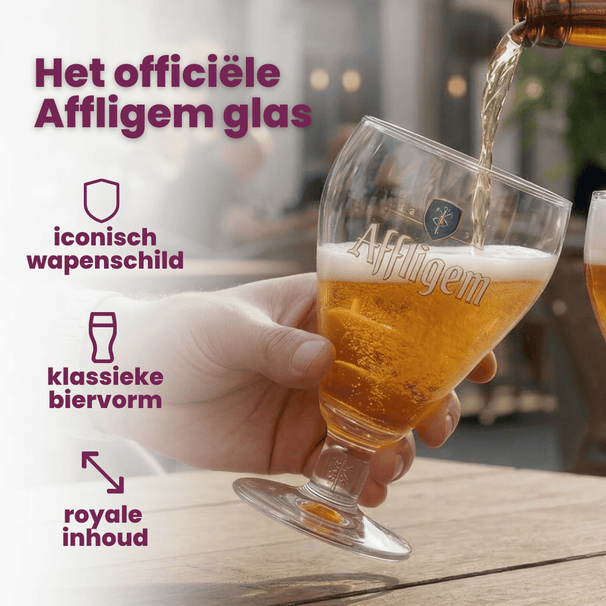 Affligem Bierglazen - 300 ml - 2 stuks