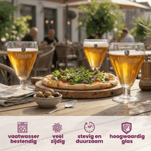 Bierglazen cadeau set - 3 stuks