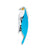 Alessi Kurkentrekker Parrot - AAM32 AZ - Blauw - door Alessandro Mendini