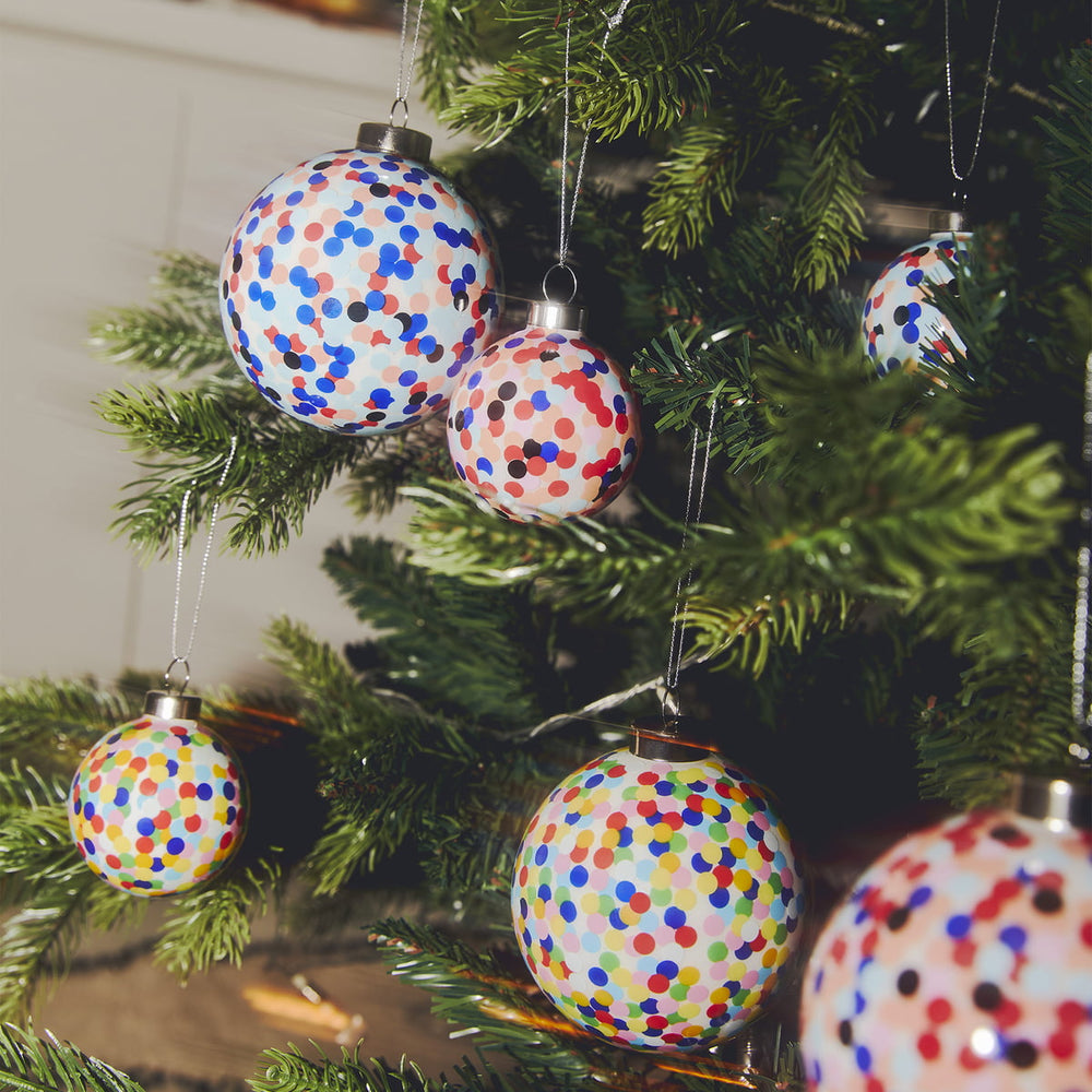 Ensemble de boules de Noël Alessi Proust - AM43SET3 - par Alessandro Mendini