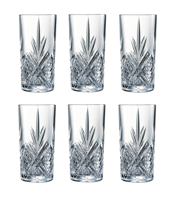 Verres à Long Drink Arcoroc Broadway - 280 ml - 6 pièces