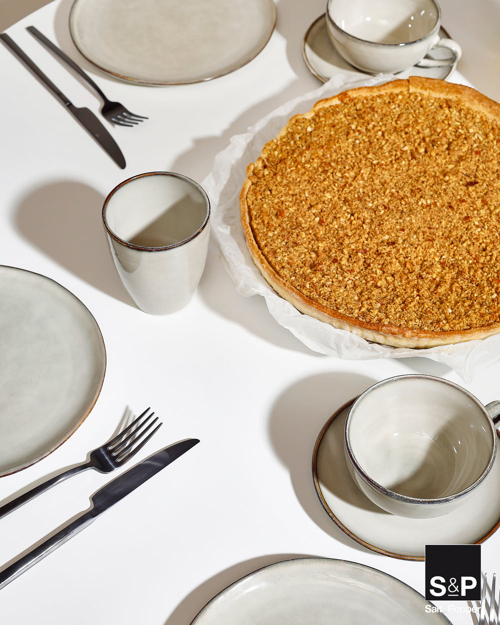 Salt & Pepper Kleine Kommen Artisan Groen ø 12 cm - 4 Stuks