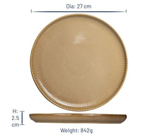 Jay Hill Dinerborden Silhouette ø 27 cm - 4 stuks