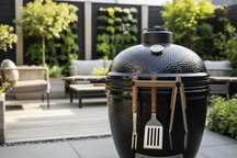 Cookinglife BBQ Gereedschapset Fire & Flavour Hout 3-Delig - RVS - BBQ Spatel, Tang & Vork