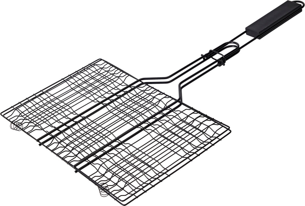 Cookinglife BBQ Hamburgergrill Fire & Flavour 32.5 x 22 cm - Non-Stick Metaal