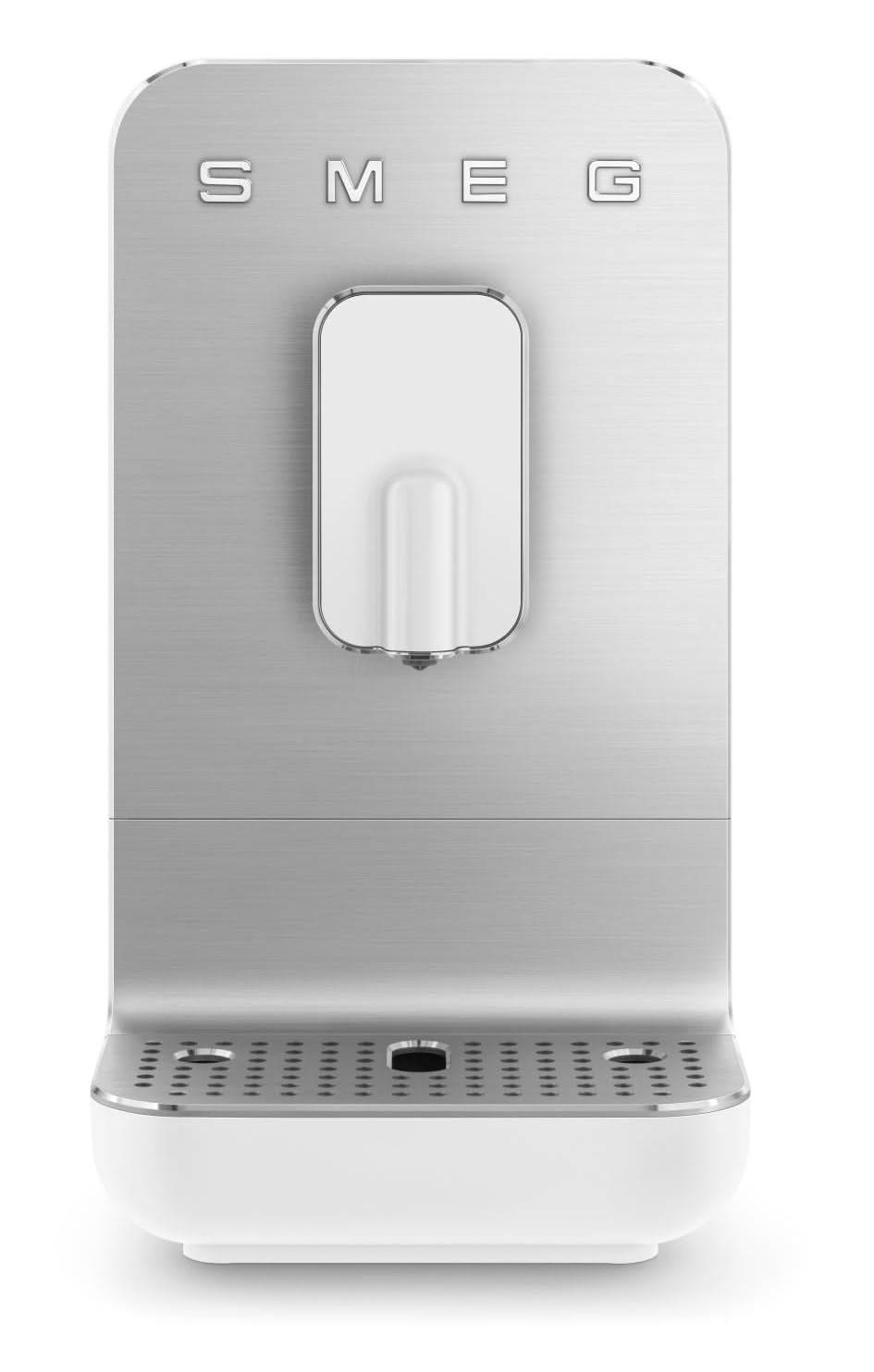 Machine à Café Entièrement Automatique SMEG - 1350 W - Blanc - 1,4 litres - BCC11WHMEU