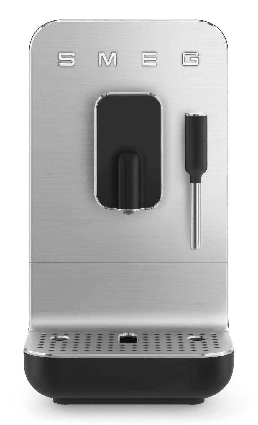 SMEG Volautomatische Koffiemachine met melkopschuimer - 1350 W - Zwart - 1.4 liter - BCC12BLMEU