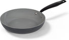 BE Living Koekenpan ø 20 cm - keramische anti-aanbaklaag - PFAS-vrij - geschikt voor alle warmtebronnen - grijs