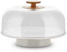 Alessi Bell Jar Mattina Cake bell / Cloche en verre / Cloche à fromage / Cloche de couverture - BG06 WG - Gris - ø 31 cm - par Big-Game