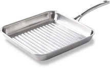 BK Poêle Grill Superior Tri-Ply - 28 x 28 cm - sans revêtement antiadhésif