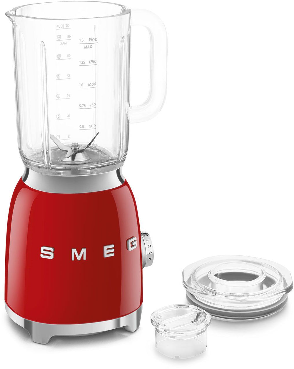 SMEG Blender - 800 W - rood - 1.5 liter -  BLF03RDEU