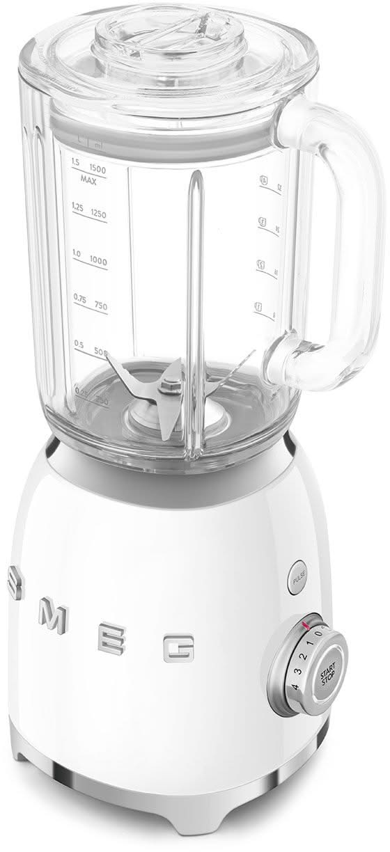 Mixeur SMEG - 800 W - blanc - 1,5 litres - BLF03WHEU