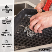 Blackwell Koekenpannenset Gietijzer / Skillets ø 16, 20 & 25 cm - zonder anti-aanbaklaag