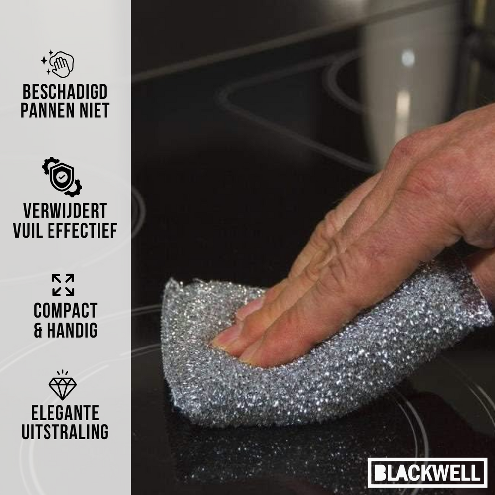 Blackwell Pannensponsje zilver