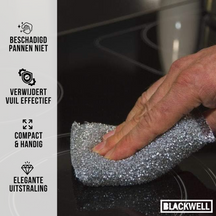 Blackwell Pannensponsje zilver