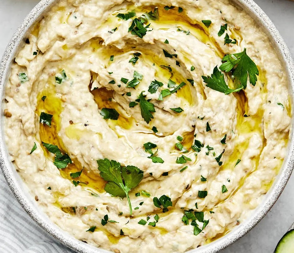 Dip van aubergine