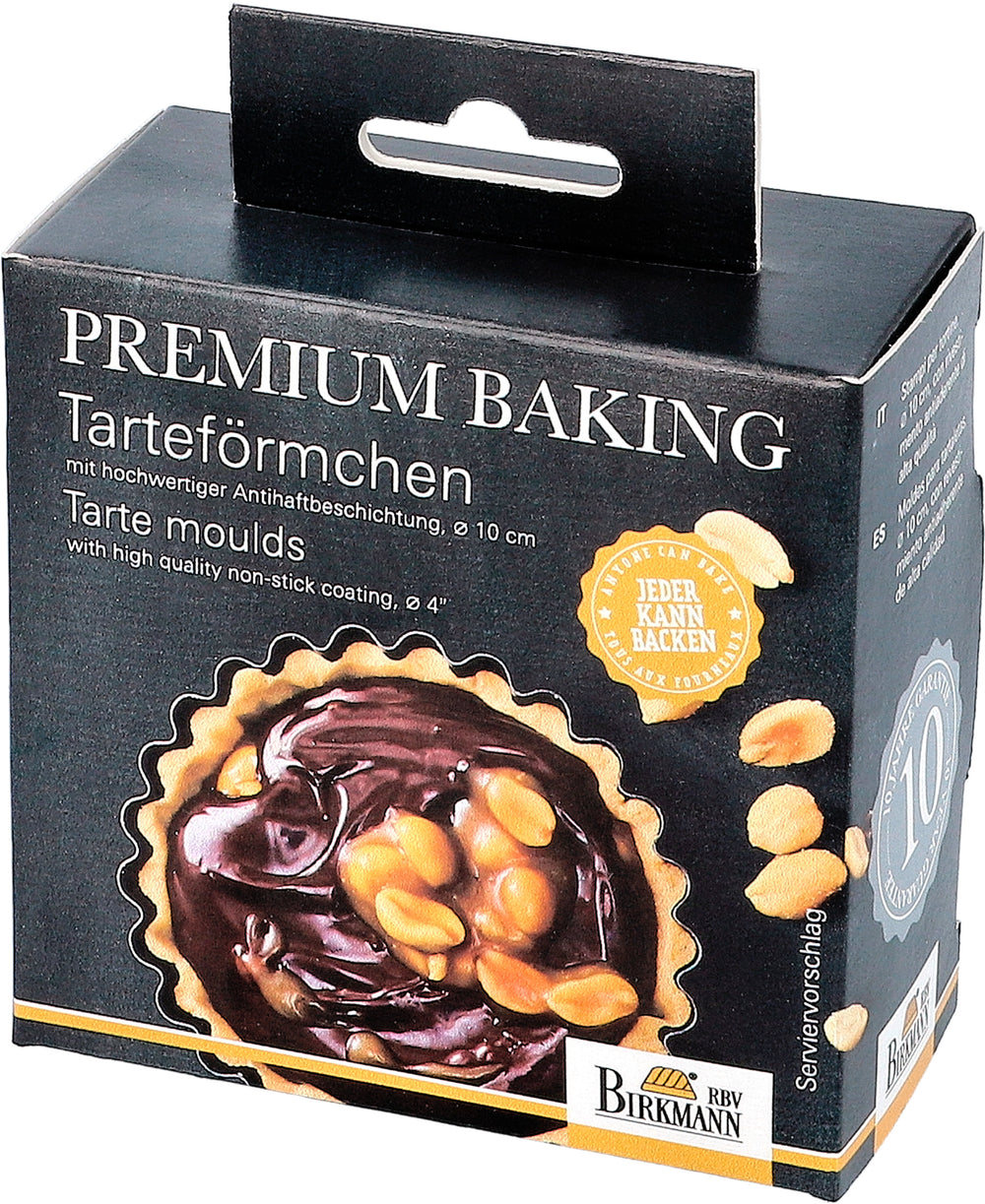 Birkmann Quichevorm / Taartvorm / Bakvorm met losse bodem Premium Baking ø 10 cm