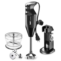 Bamix Set Mixeur Plongeant DeLuxe - 200 W - Noir