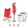 Bamix Staafmixer Set SwissLine - 200 W - Rood