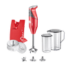 Bamix Staafmixer Set SwissLine - 200 W - Rood