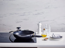 Beka Wokpan met glazen deksel Pro Induc ø 28 cm - keramische anti-aanbaklaag