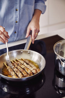 Beka Koekenpan Cicla - RVS - ø 28 cm - zonder anti-aanbaklaag - geschikt voor alle warmtebronnen