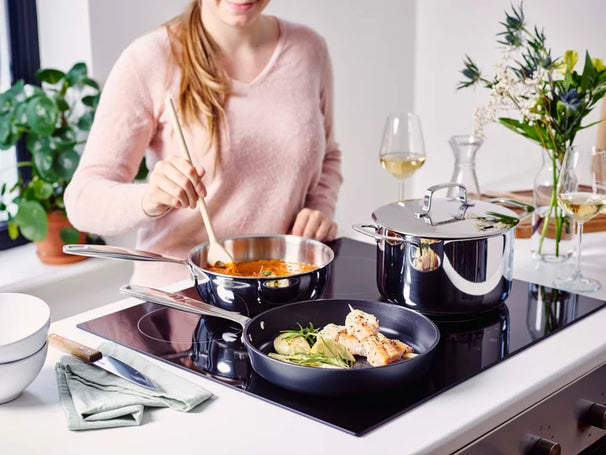 Beka Koekenpan Maestro 5-Ply - ø 28 cm - zonder anti-aanbaklaag - geschikt voor alle warmtebronnen