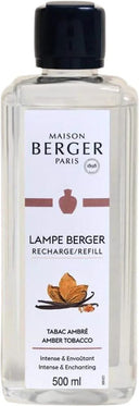 Recharge Lampe Berger - pour brûle-parfum - Tabac Ambré - 500 ml