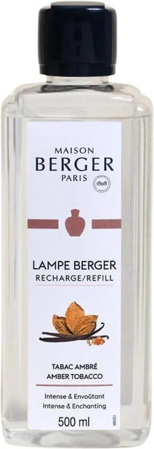 Lampe Berger Navulling - voor geurbrander - Amber Tobacco - 500 ml