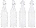 Cookinglife Beugelflessen Dots & Lines - 1 Liter - 4 stuks