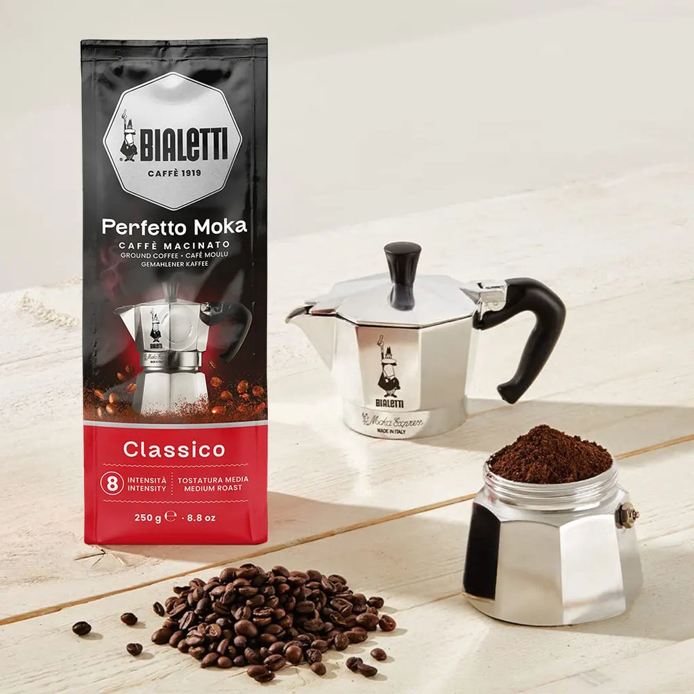 Bialetti Gemalen Koffie Perfetto Moka Classico 250 gram