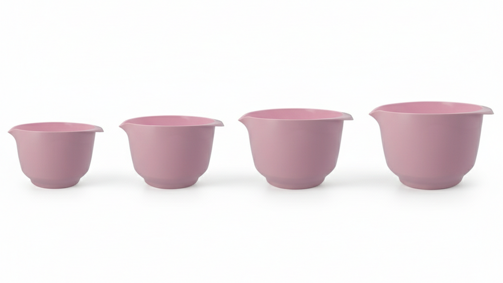 Birkmann Mengkommen / Beslagkommen Colour bowls set 4-Delig- 1.5, 2, 3 en 4 Liter - Silk Rose