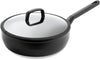 BK Casserole avec couvercle - Easy Induction - ø 28 cm / 4,6 litres - revêtement antiadhésif céramique