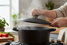 Blackwell Braadpan Cast Iron Gietijzer ø 24 cm - geëmailleerde anti-aanbaklaag