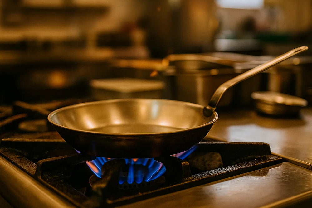 Blackwell Koekenpan Plaatstaal - Lyonnaiserpan - ø 30 cm - zonder anti-aanbaklaag